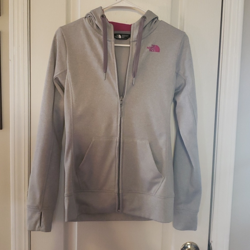 NWOT The North Face Gray and Pink Jacket